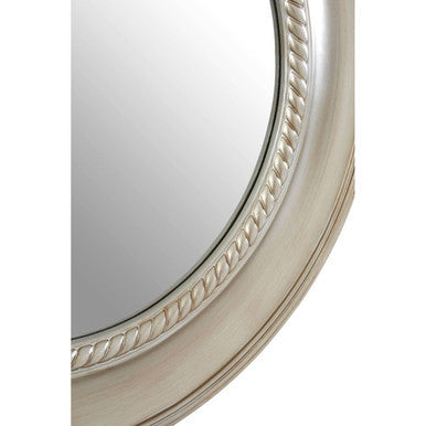 Champagne Rounded Wall Mirror | Valis