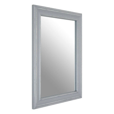 Grey Frame Rectangular Wall Mirror | Henley