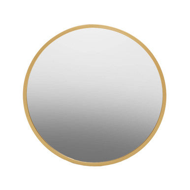 Gold Finish Wall Mirror | Saska