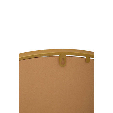 Gold Finish Wall Mirror | Saska
