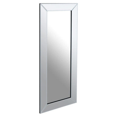 Medium Rectangular Wall Mirror with Bevelled Frame | Sana