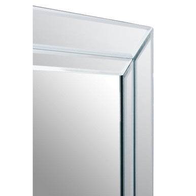 Large Double Bevelled Edge Wall Mirror | Sana