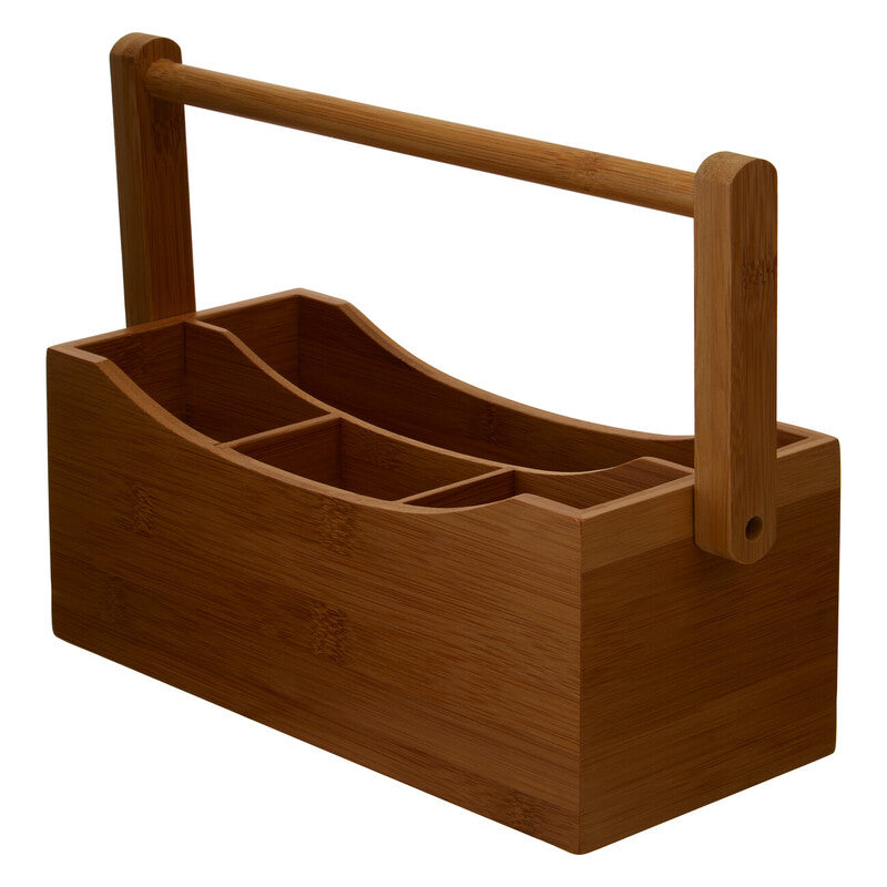 Aleki Natural Bamboo Utensil or Cutlery Holder