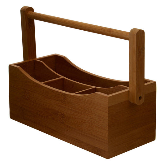 Aleki Natural Bamboo Utensil or Cutlery Holder