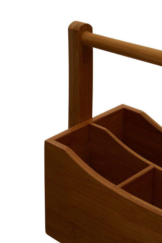 Aleki Natural Bamboo Utensil or Cutlery Holder
