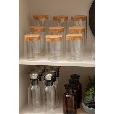 Apothecary Amber Glass Medium Reagent Bottle with Lid 500ml