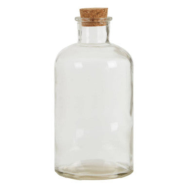 Set of 6 Round Glass Bottles | Tromso