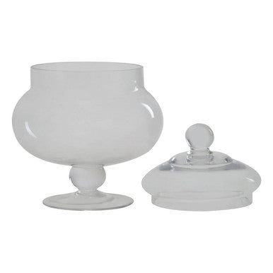 Clear Glass Candy Small Storage Jar | Olivia