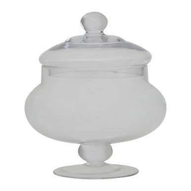 Clear Glass Candy Small Storage Jar | Olivia