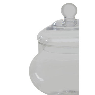 Clear Glass Candy Small Storage Jar | Olivia