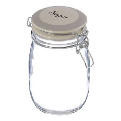 Sugar Glass Storage Jar 1000ml | Diego