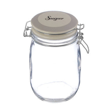Sugar Glass Storage Jar 1000ml | Diego