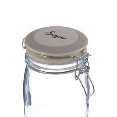 Sugar Glass Storage Jar 1000ml | Diego