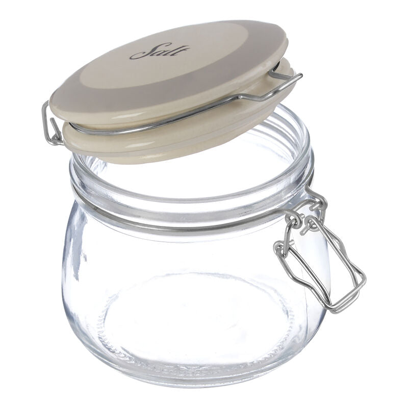 Salt Glass Storage Jar 500ml | Diego
