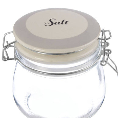 Salt Glass Storage Jar 500ml | Diego