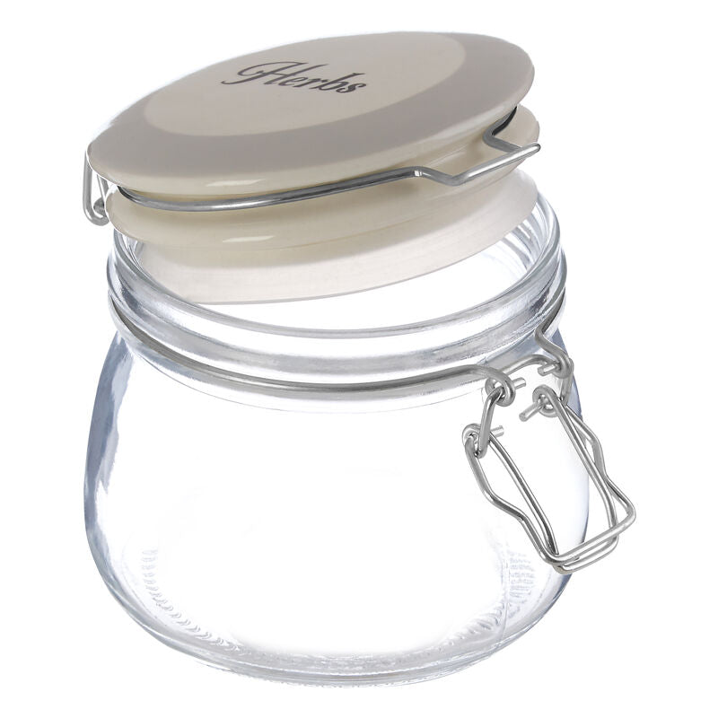 Herbs Glass Storage Jar 500ml | Diego
