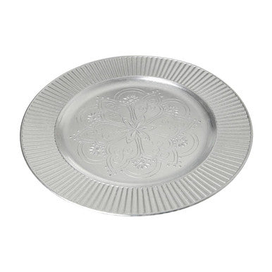 Silver Charger Plate | Redbud