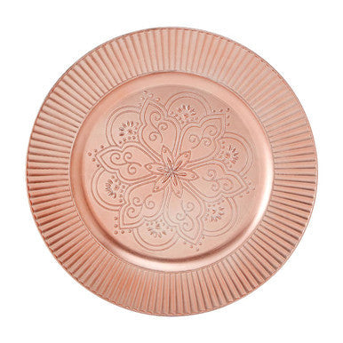 Rose Gold Charger Plate | Redbud