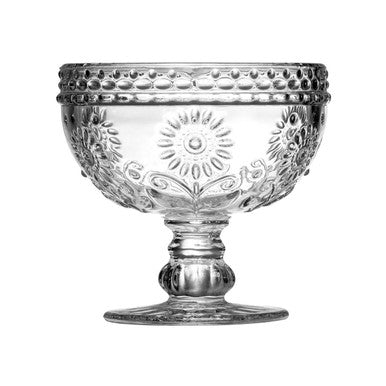 Pressed Glass Sundae Glass Dish | Daisy