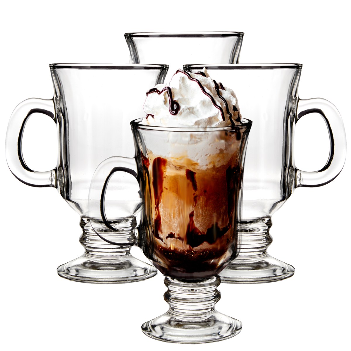 Set of Four Irish Coffee Glasses 240ml | Euri