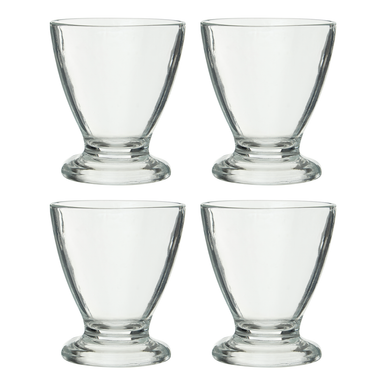 Set of 4 Glass Sundae Dishes | Torta