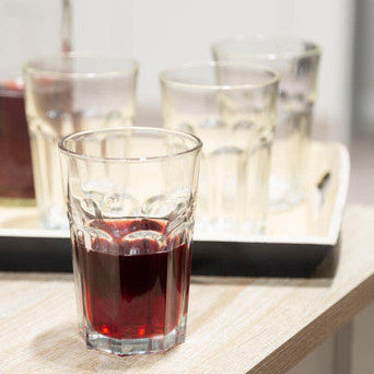 Set of Four Glass Tumblers 500ml | Euri