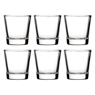 Clear Shot Set of 6 Glasses 50Ml | Euri