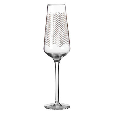 Set of Four Champagne Glasses | Jazz