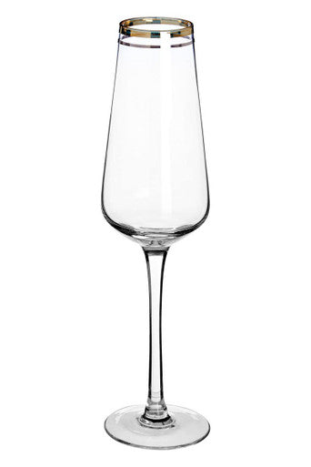 Set of Four Champagne Glasses | Charleston