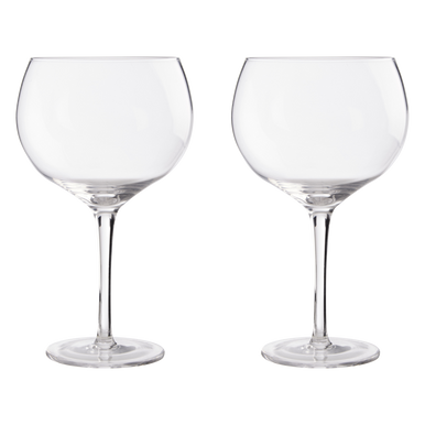 Set of 2 Clear Gin Glasses | Mila