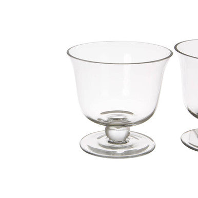 Set of 4 Glass Dessert Bowls | Molly