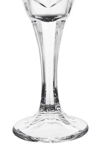 Set Of 4 Crystal  Champagne Glasses | Beaufort