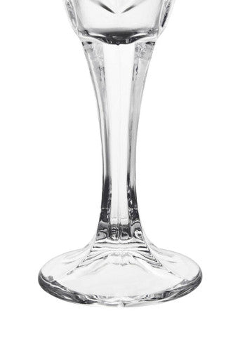 Set Of 4 Crystal  Champagne Glasses | Beaufort