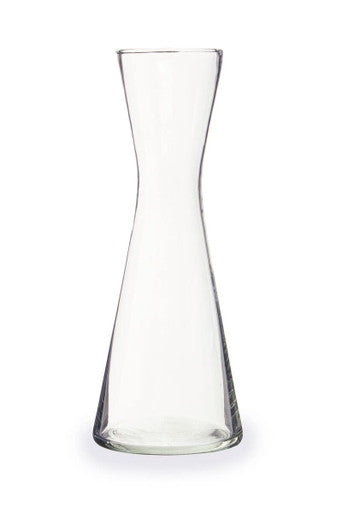 Ambra Clear Glass 750ml Carafe with Narrow Neck