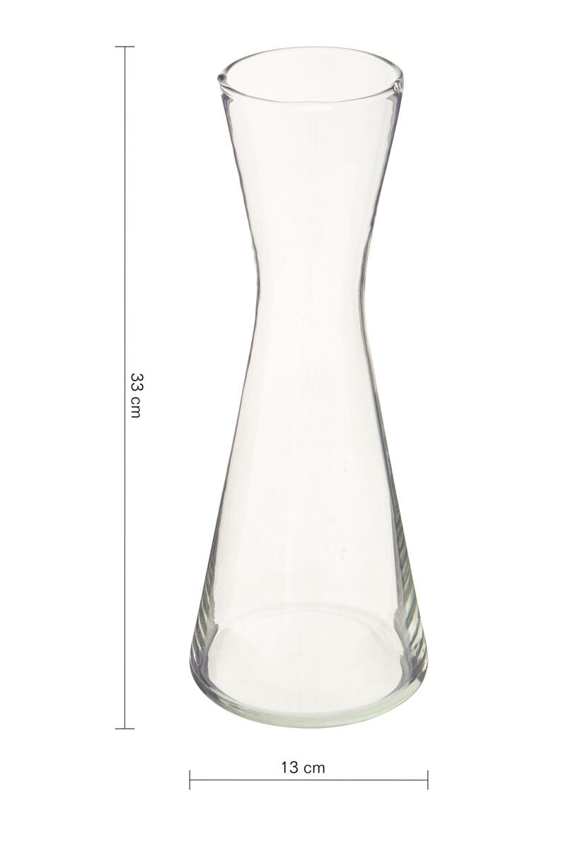 Ambra Clear Glass 750ml Carafe with Narrow Neck