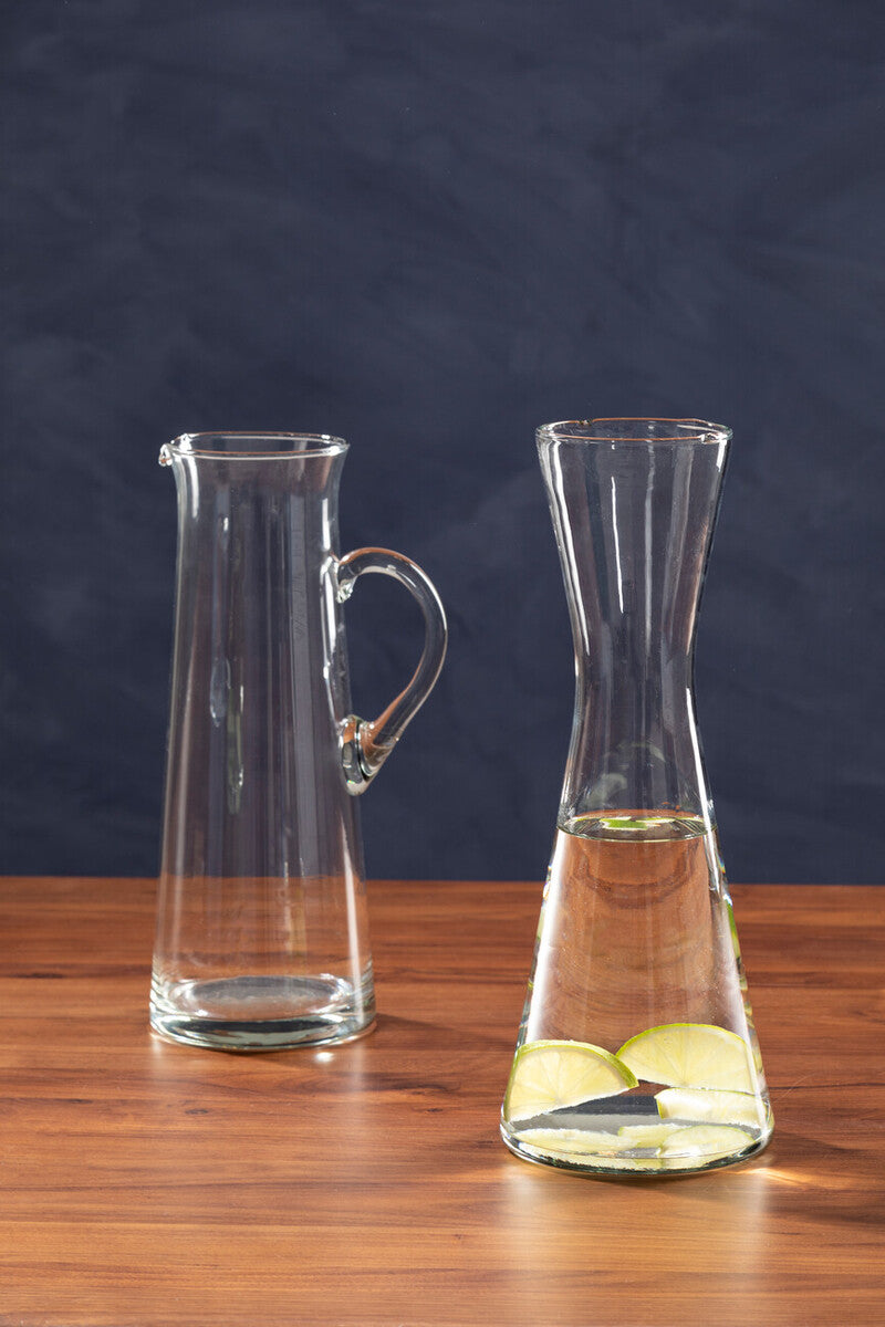 Ambra Clear Glass 750ml Carafe with Narrow Neck