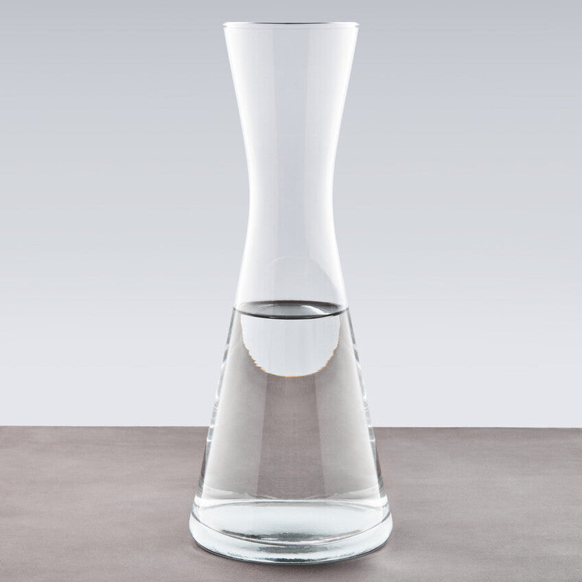 Ambra Clear Glass 750ml Carafe with Narrow Neck