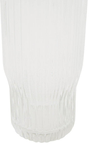 Ribbed Glass and Jug Three Piece Set | Juno