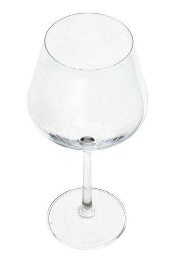Ada Set of 2 Burgundy Crystal Glasses 680ml