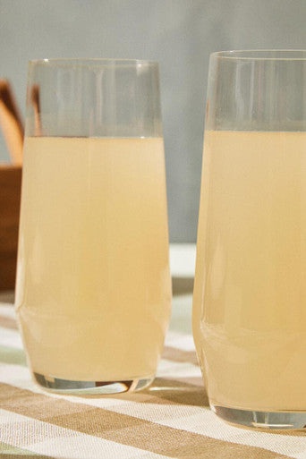 Ada Set of 4 Hi-Ball Crystal Glasses 550ml