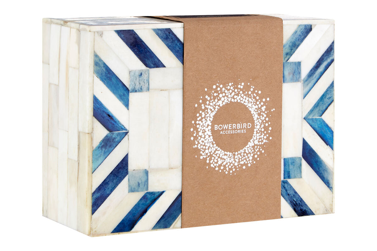 Blue Large Trinket Box | Bowerbird