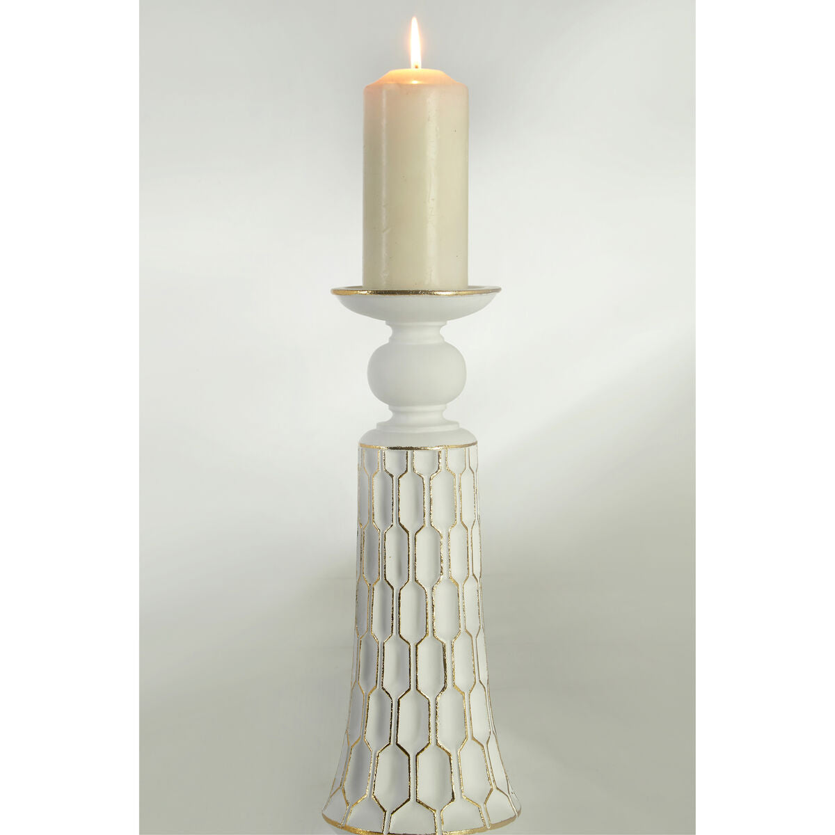 Large Candle Holder | Honeycomb