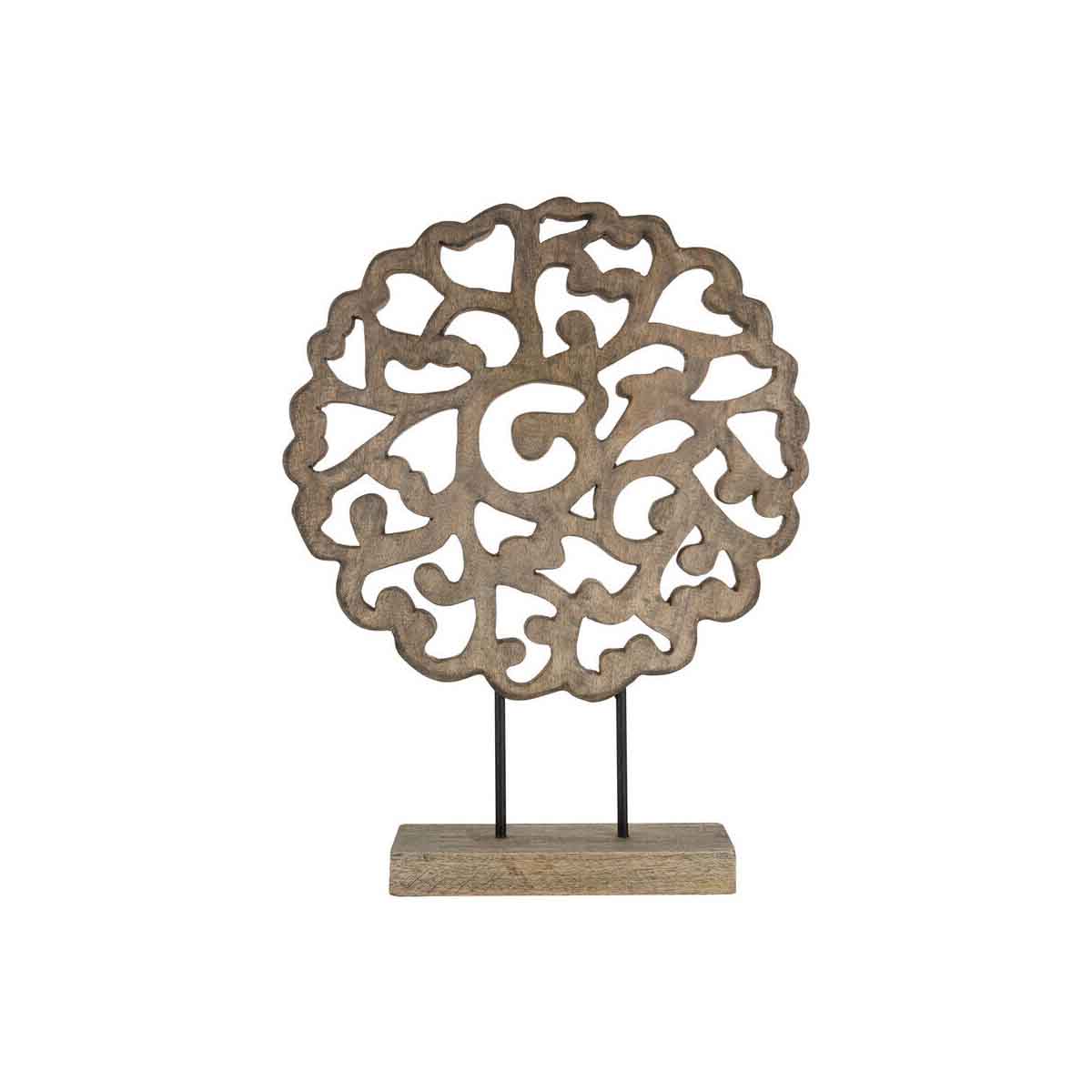 Mango Wood Carved Wooden Sculpture | Fausto