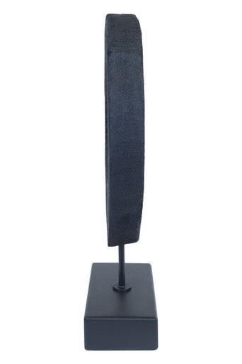 Small Rustic Mango Wood Sculpture on Stand | Fidel