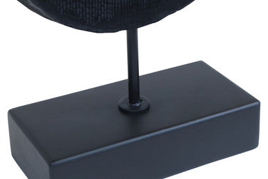 Small Rustic Mango Wood Sculpture on Stand | Fidel