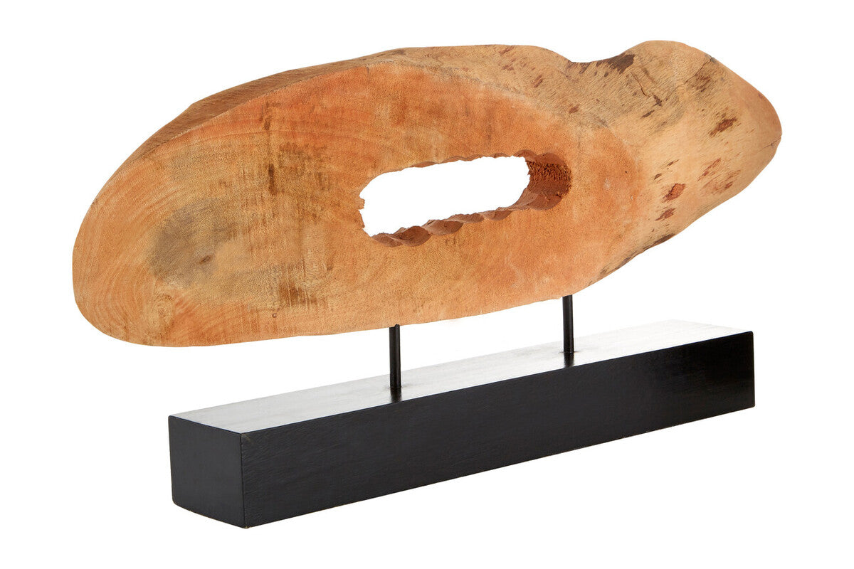 Natural Mango Wood Slice Sculpture | Fidel