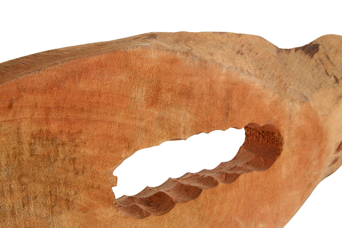 Natural Mango Wood Slice Sculpture | Fidel