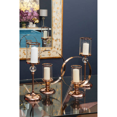 Small Metal Candle Holder | Kensington Townhouse