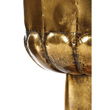 Set of 3 Gold Finish Planters | Reza