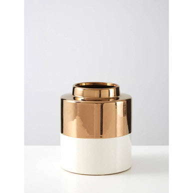 Small Metallic Vase | Stellar